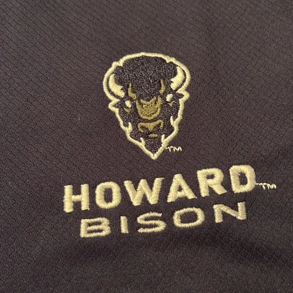 Champion Howard University Bisons dri-fit Polo - Picture 2 of 4